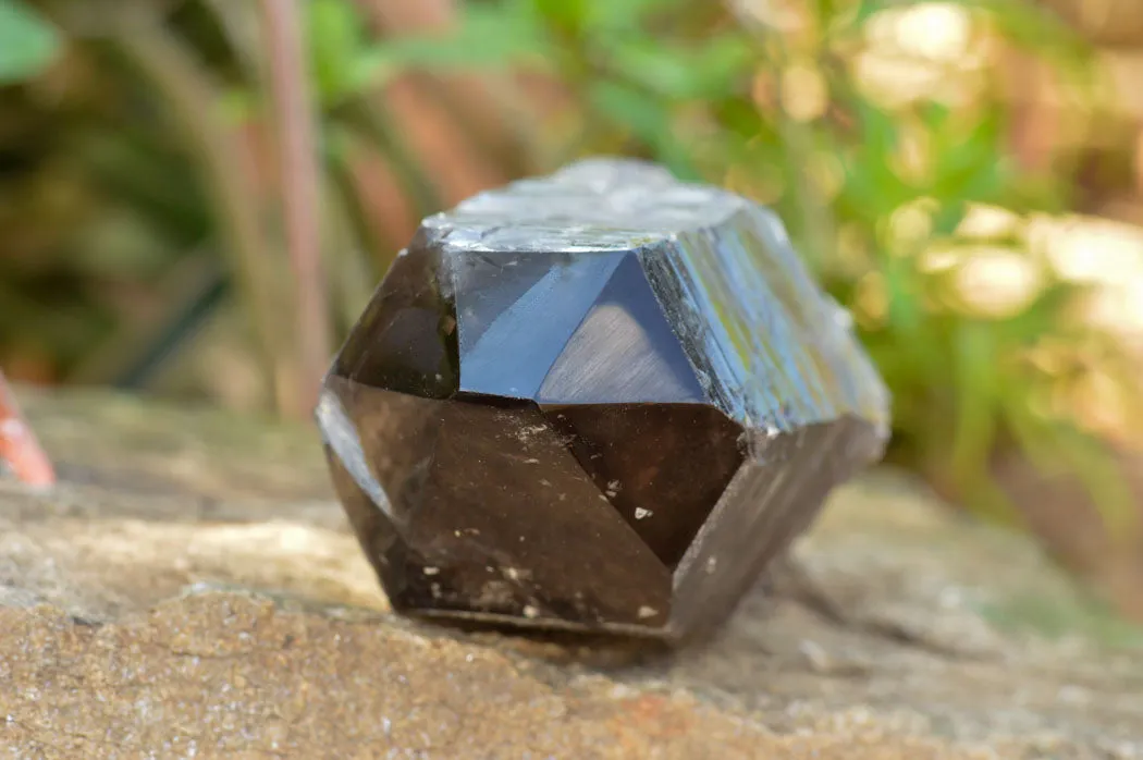 Natural Smokey Quartz Crystal With Polished Termination x 1 From Zomba, Malawi