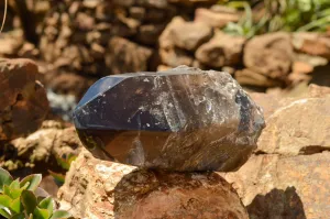 Natural Smokey Quartz Crystal With Polished Termination x 1 From Zomba, Malawi