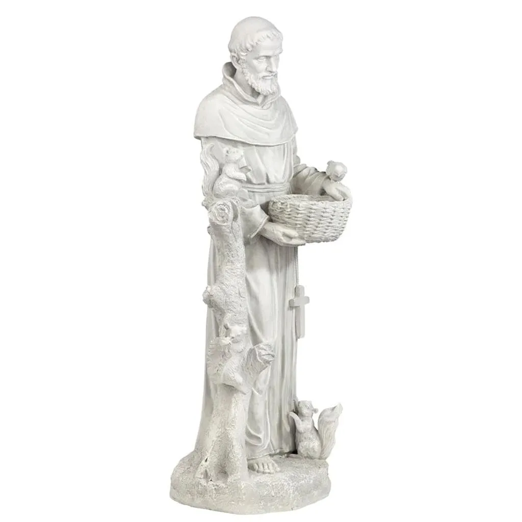 Natures Nurturer St Francis Large Sculpture by Design Toscano