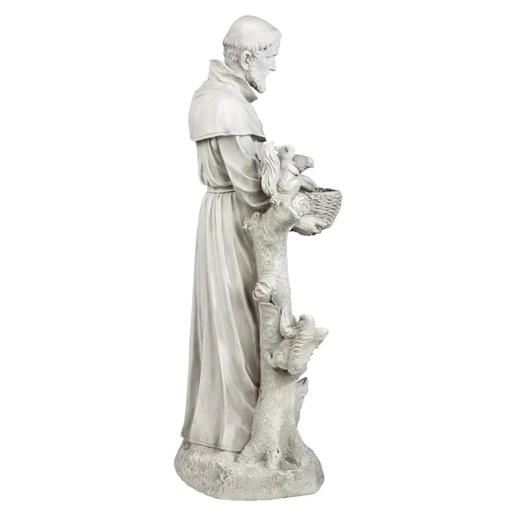 Natures Nurturer St Francis Large Sculpture by Design Toscano
