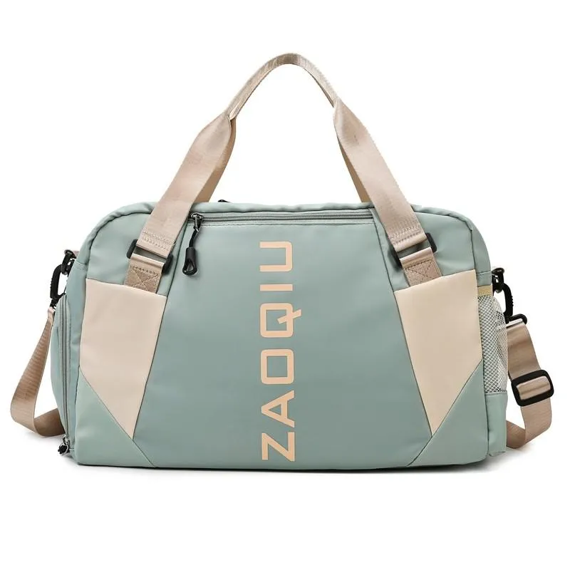 New Women Travel Bag Ladies Handbag Large Sports Pack Multifunctional Luggage Shoulder Bag Gym Bags 2021 Fashion Cool Yoga Bags