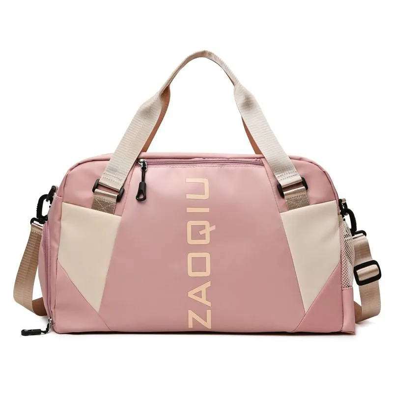 New Women Travel Bag Ladies Handbag Large Sports Pack Multifunctional Luggage Shoulder Bag Gym Bags 2021 Fashion Cool Yoga Bags