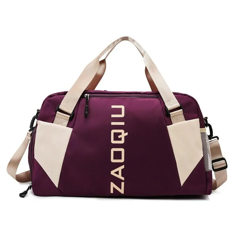 New Women Travel Bag Ladies Handbag Large Sports Pack Multifunctional Luggage Shoulder Bag Gym Bags 2021 Fashion Cool Yoga Bags