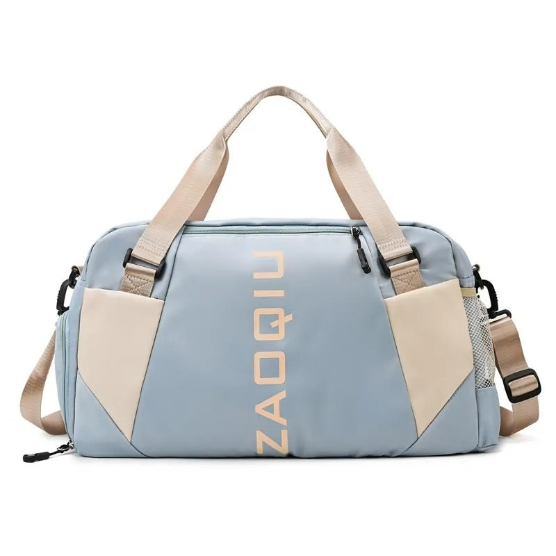 New Women Travel Bag Ladies Handbag Large Sports Pack Multifunctional Luggage Shoulder Bag Gym Bags 2021 Fashion Cool Yoga Bags