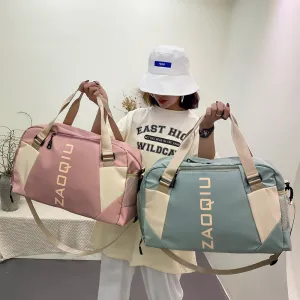 New Women Travel Bag Ladies Handbag Large Sports Pack Multifunctional Luggage Shoulder Bag Gym Bags 2021 Fashion Cool Yoga Bags