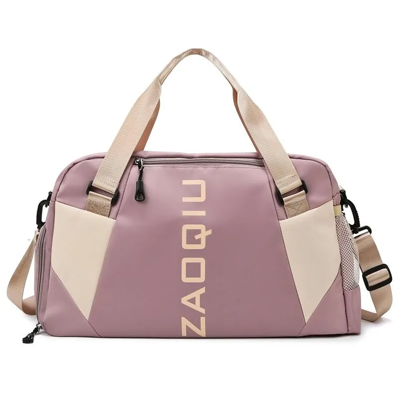 New Women Travel Bag Ladies Handbag Large Sports Pack Multifunctional Luggage Shoulder Bag Gym Bags 2021 Fashion Cool Yoga Bags