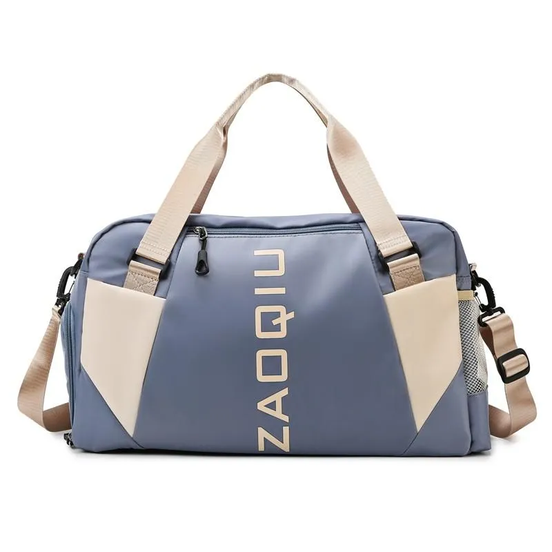 New Women Travel Bag Ladies Handbag Large Sports Pack Multifunctional Luggage Shoulder Bag Gym Bags 2021 Fashion Cool Yoga Bags