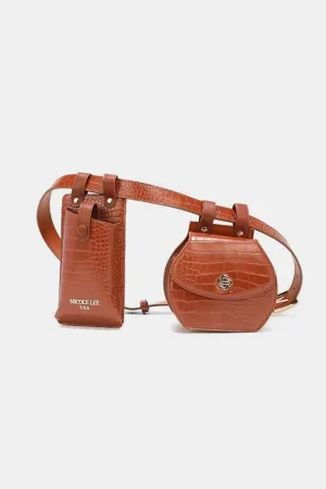 Nicole Lee 2 Piece Texture Belt Bag