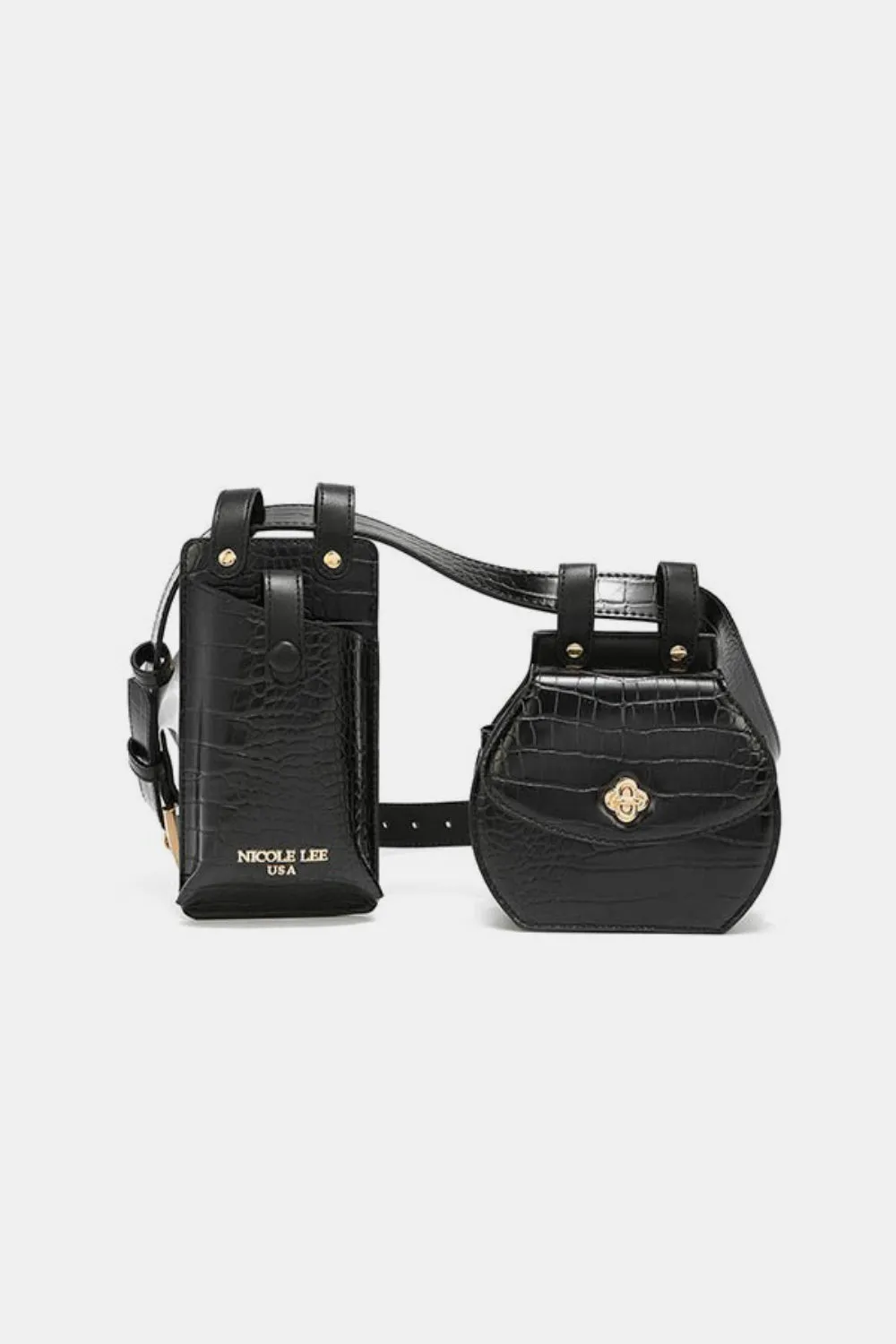 Nicole Lee 2 Piece Texture Belt Bag