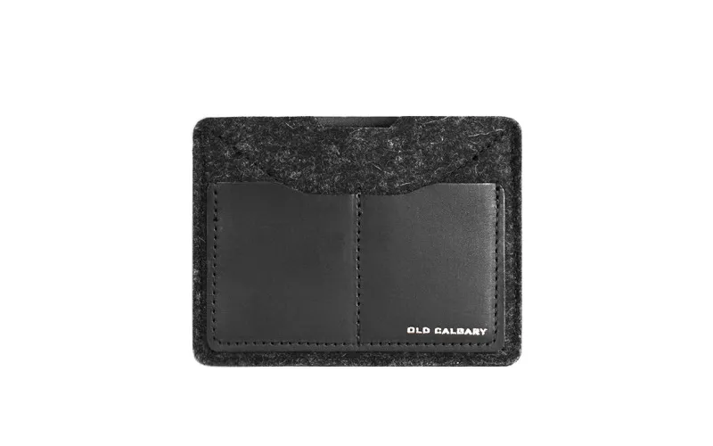 Old Calgary Passport Wallet - Carbon