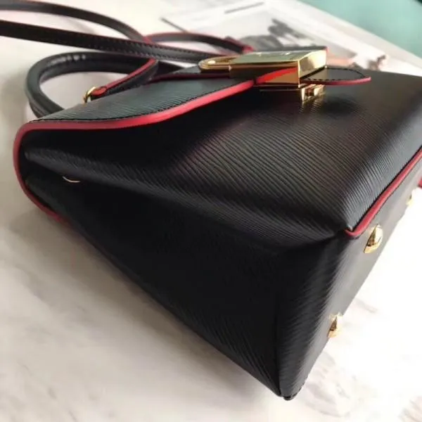 One Handle Flap Messenger Bag In Epi Leather M43129 Black 2018