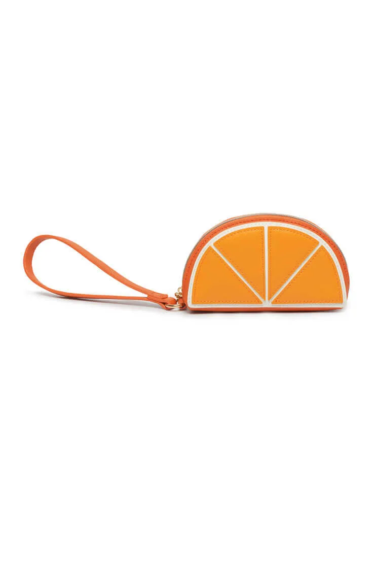 Orange Slice Applique Purse
