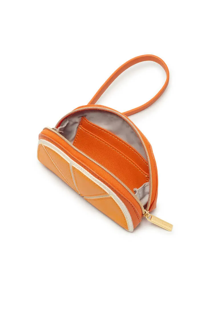 Orange Slice Applique Purse