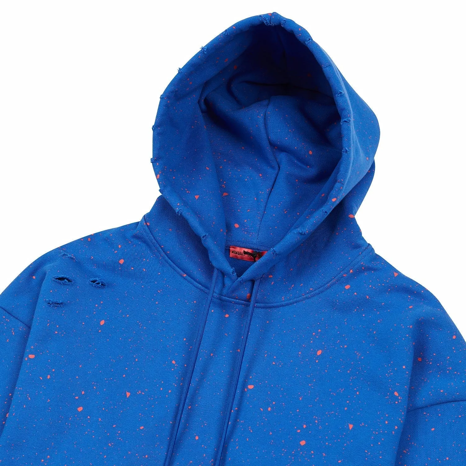 Oversized Spackle Hoodie | Dazzling Blue