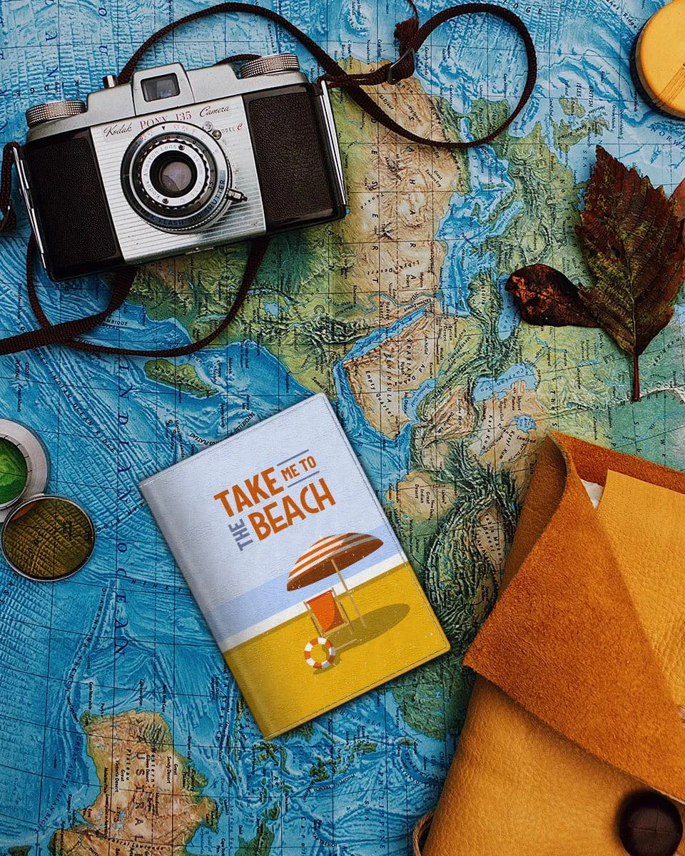 Passport Cover - Take me to the Beach