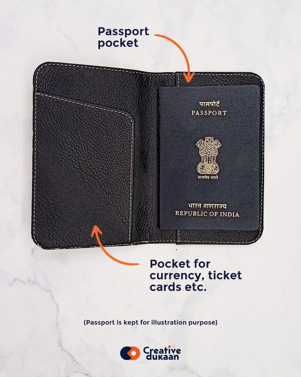 Passport Cover - Travel with no Regrets