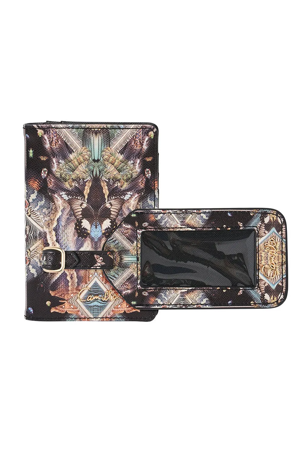 Passport Holder And Luggage Tag- Maternal Instinct