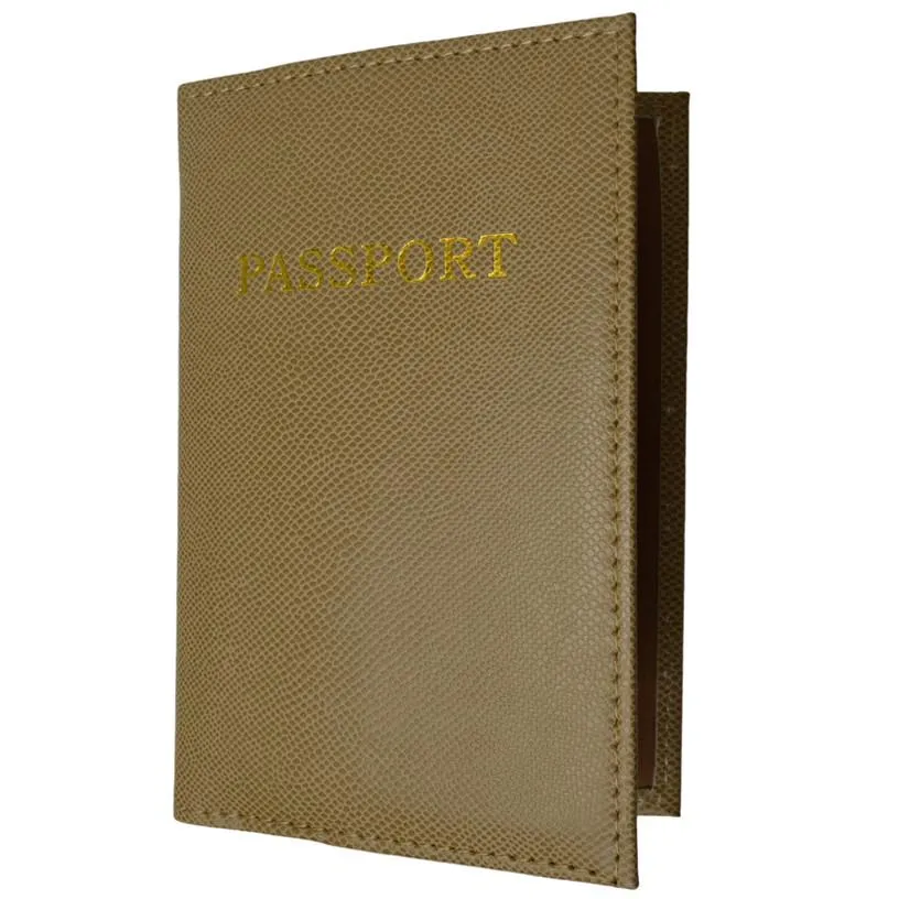 Passport Holder - Beige