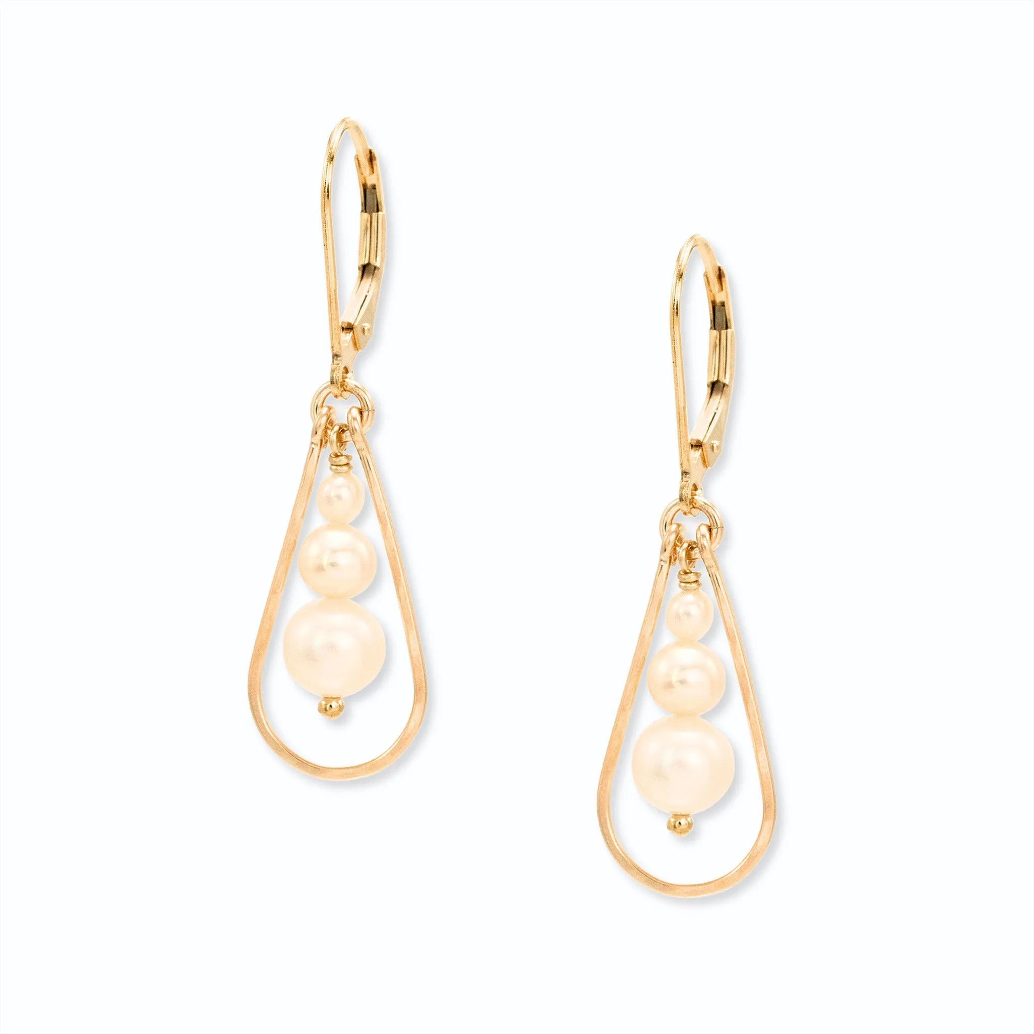 Pearl Trifecta Earring