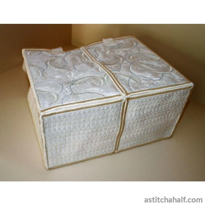 Pearly White Feathery Light Tote Bag
