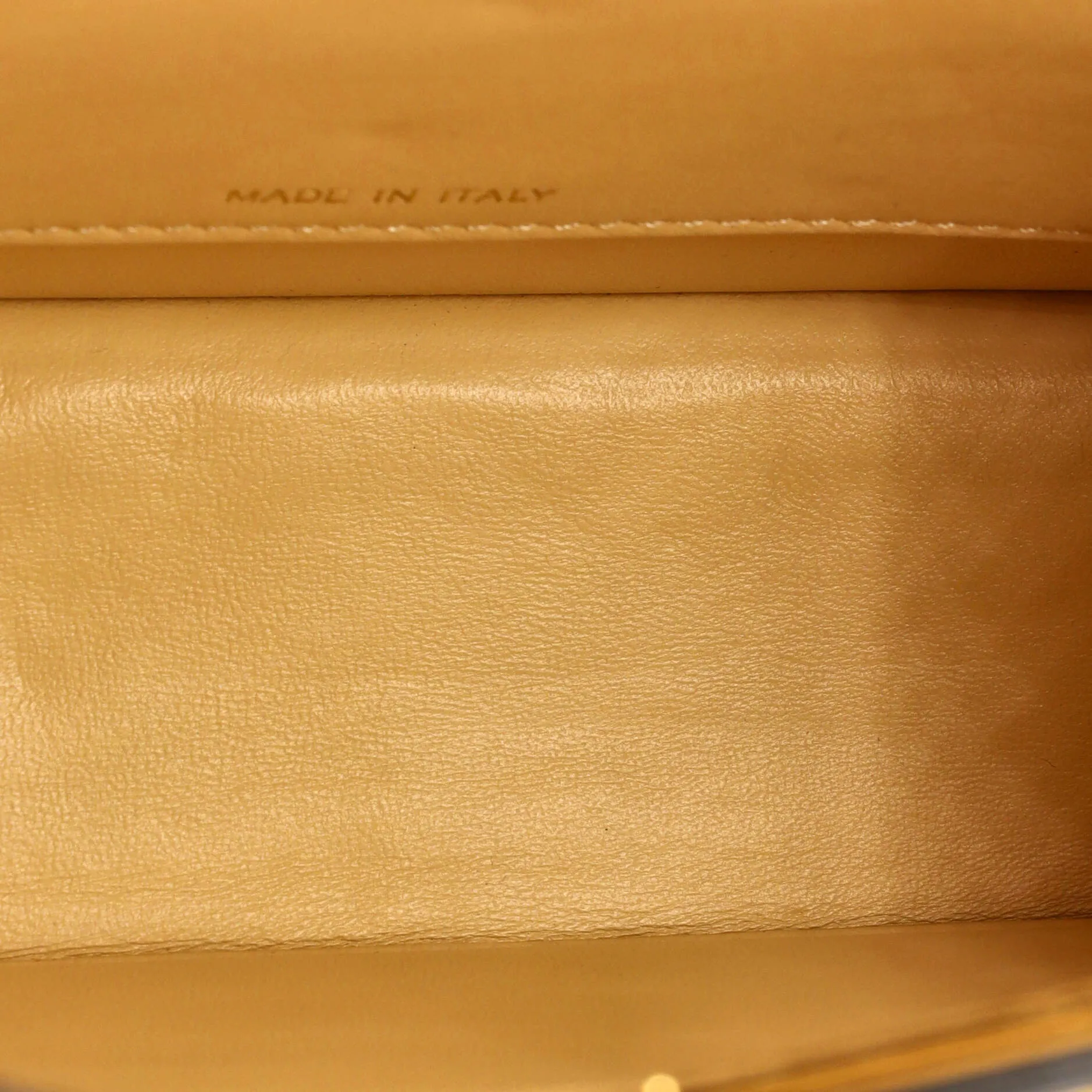 Peekaboo ISeeU Bag Printed Leather Small