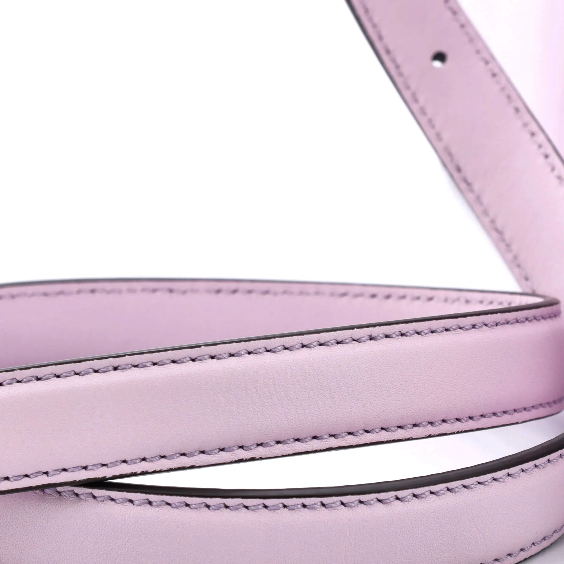 Peekaboo ISeeU Bag Printed Leather Small