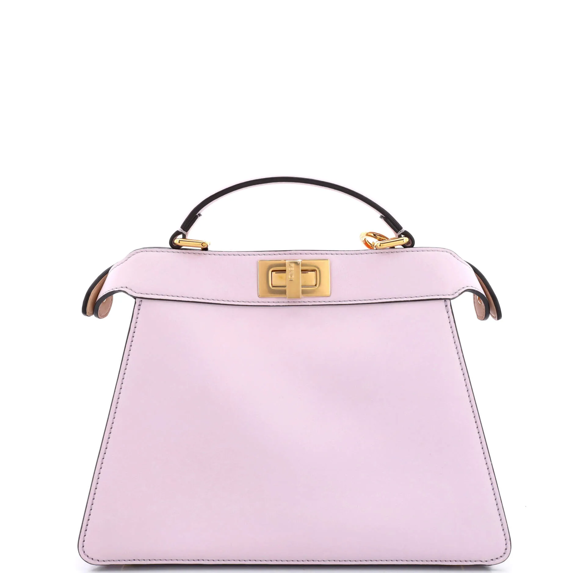 Peekaboo ISeeU Bag Printed Leather Small