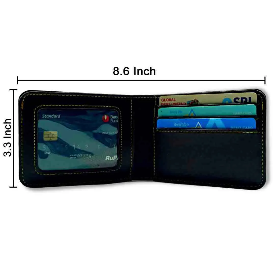 Personalised Lucky Charm in Wallet Purse for Men - Hashtag