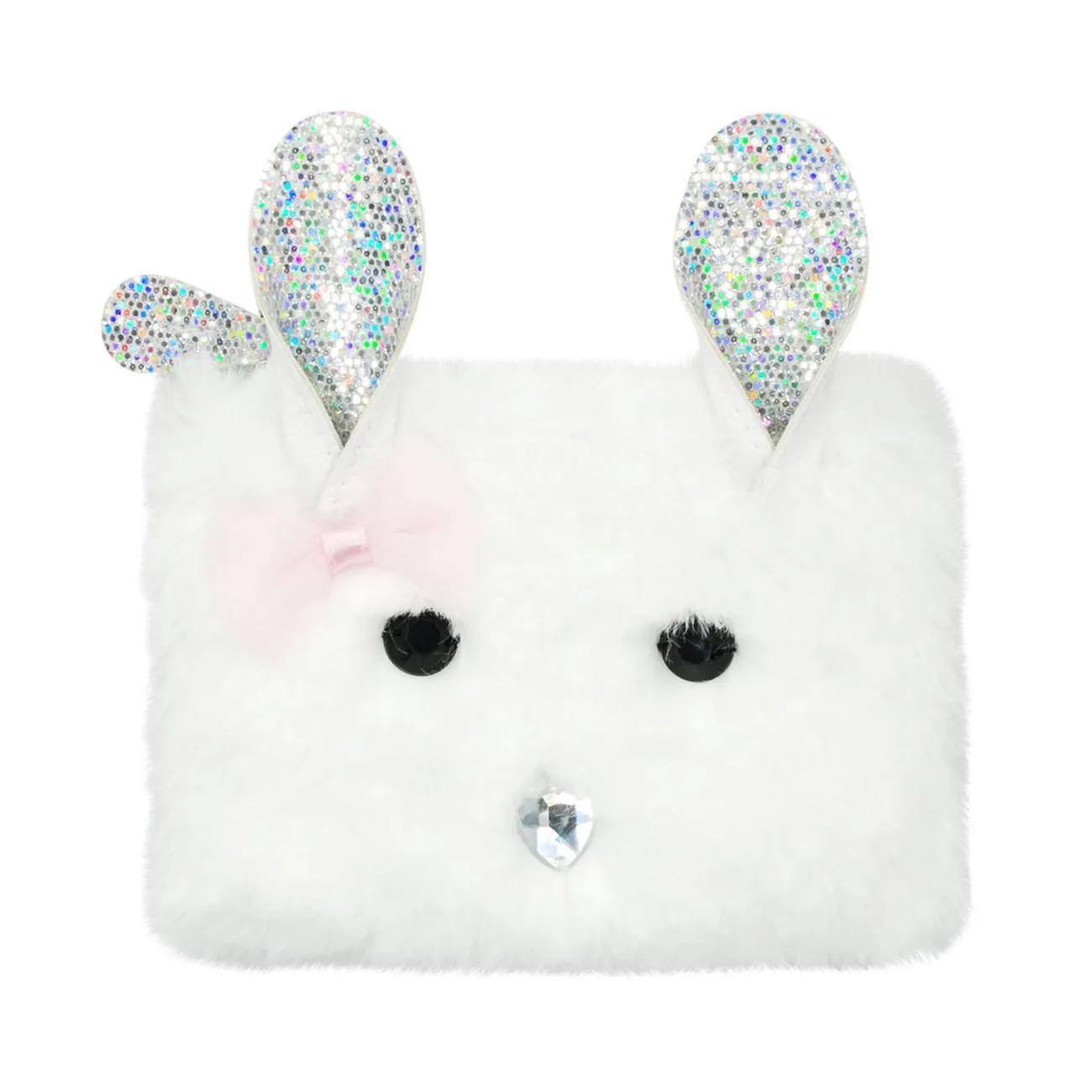 Pink Poppy Into The Woods Deluxe Bunny Coin White