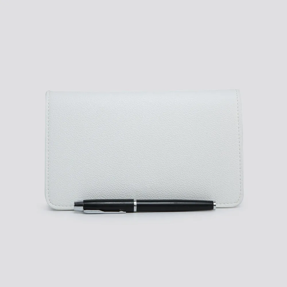 Plain Purse - White