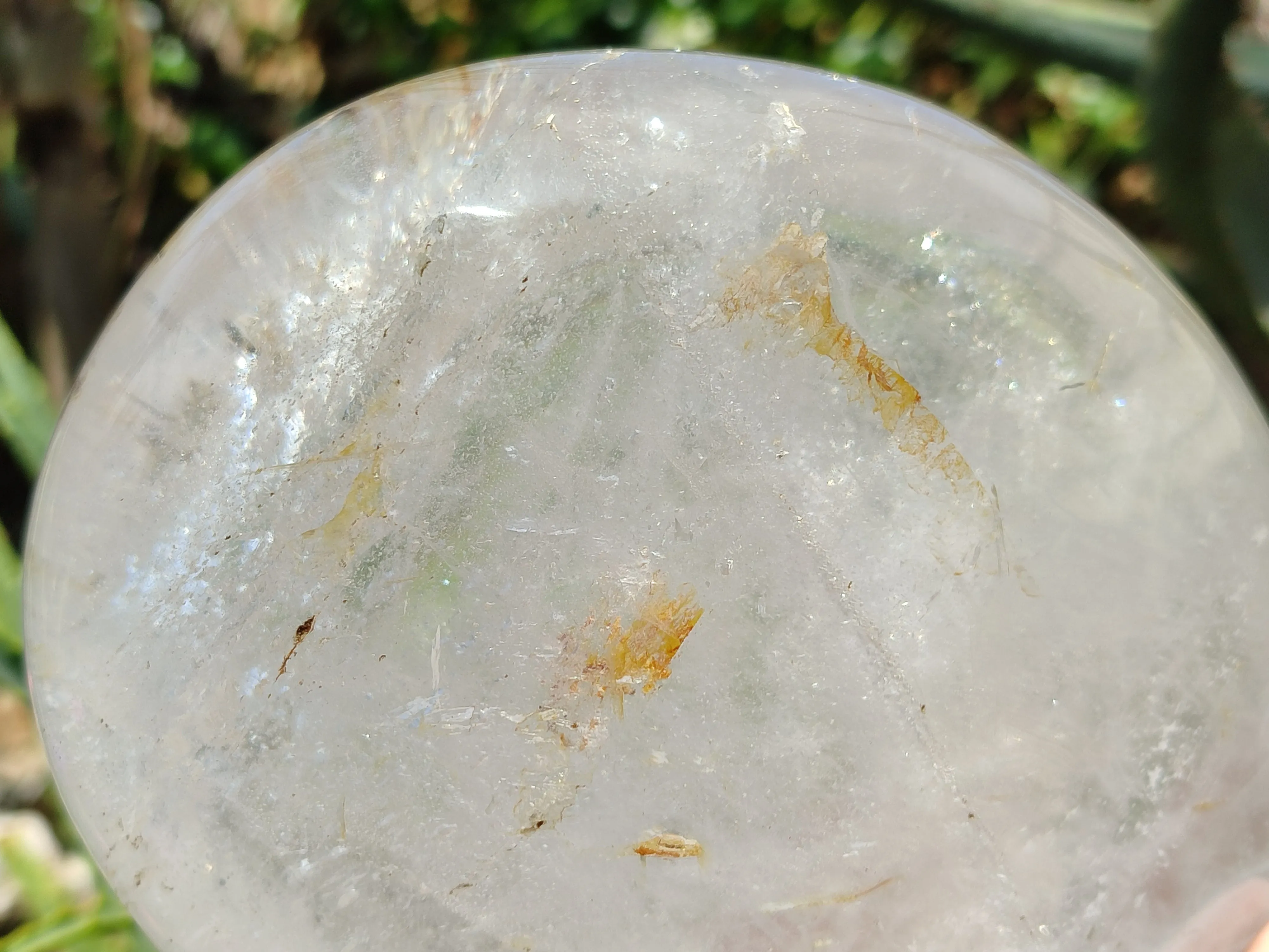 Polished Clear Quartz Standing Free Form x 1 From Madagascar