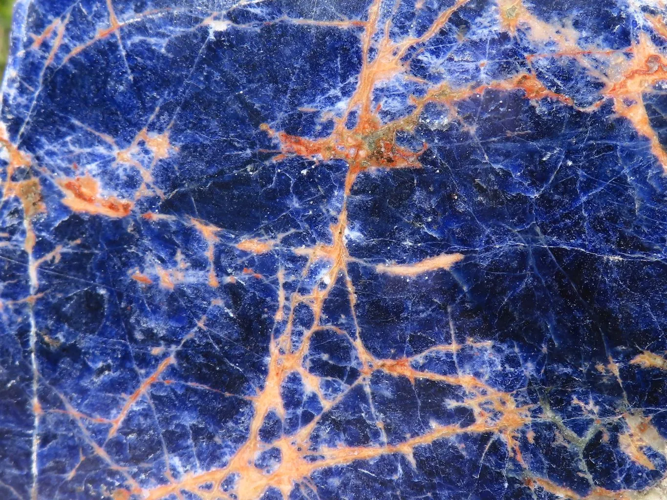 Polished Large Blue Sodalite Slab x 1 From Namibia