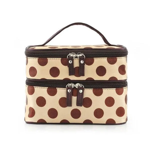 Polka Dot Make Up Bag