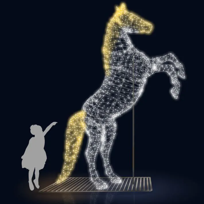 PRANCING HORSE