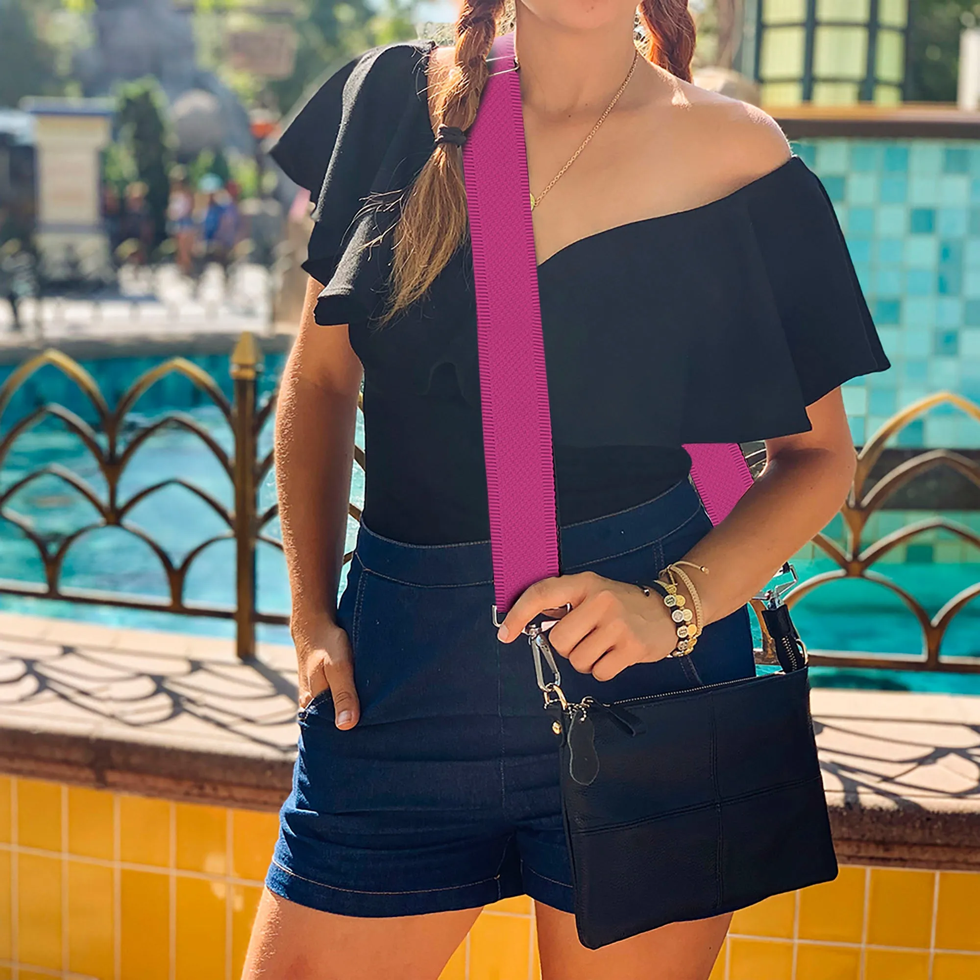 Purse Strap - Fuchsia