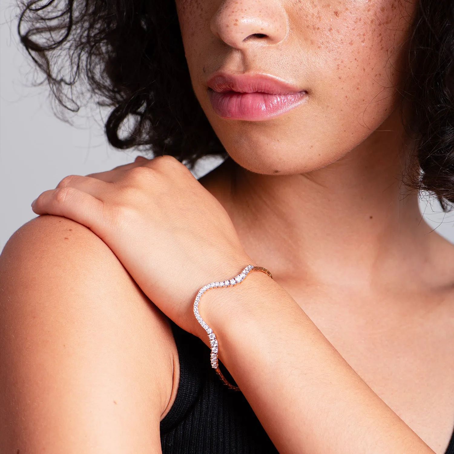 Radiant Bracelet | Half diamond