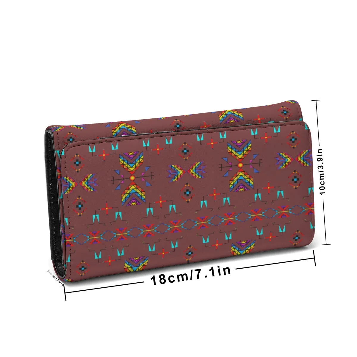 Rainy Chief Rainbow Earth Clay Foldable Wallet