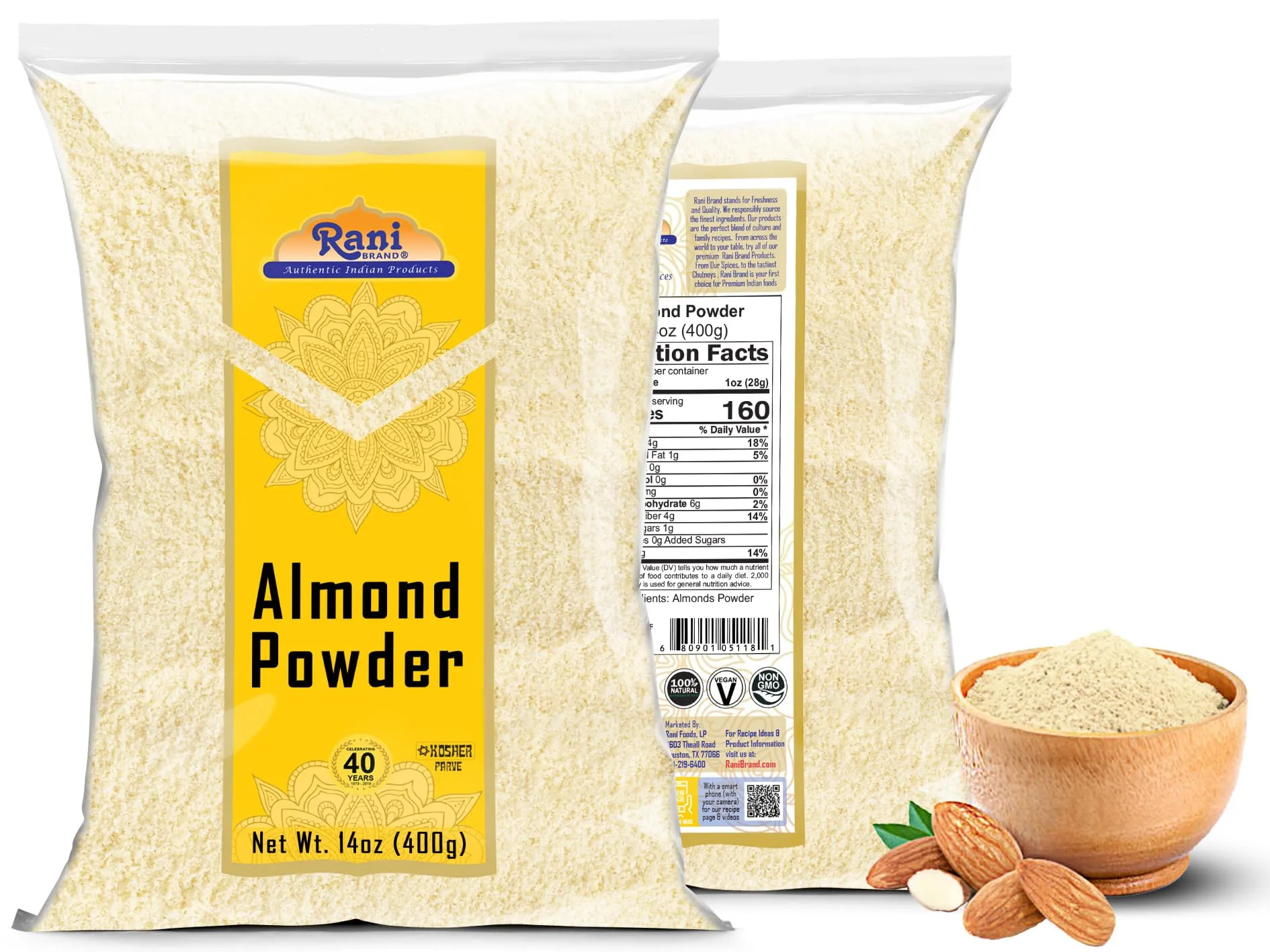 Rani Almonds Powder {2 Sizes Available}