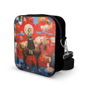 Ride In Sunset Large Messenger Bag