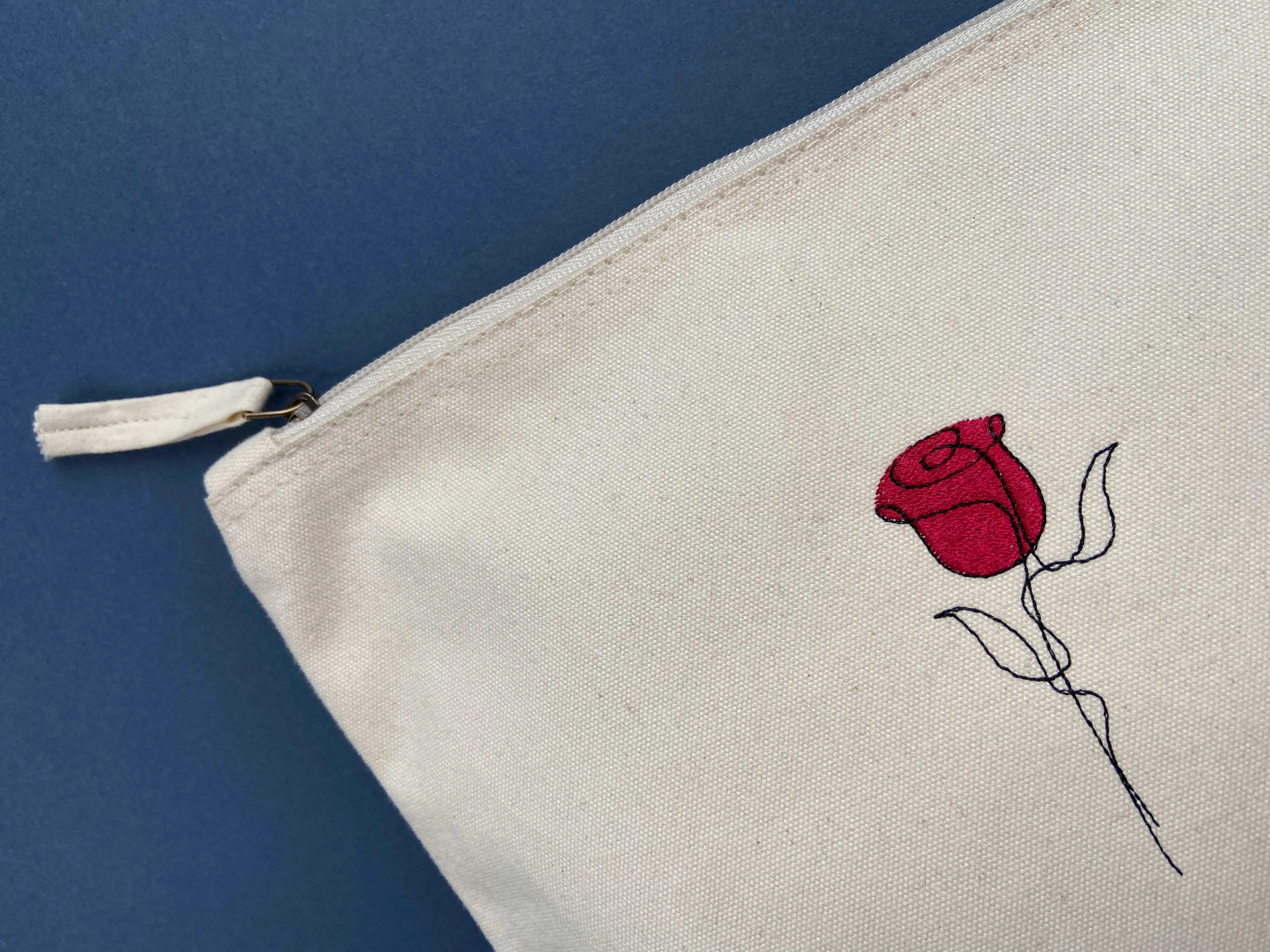 Rose Makeup Bag