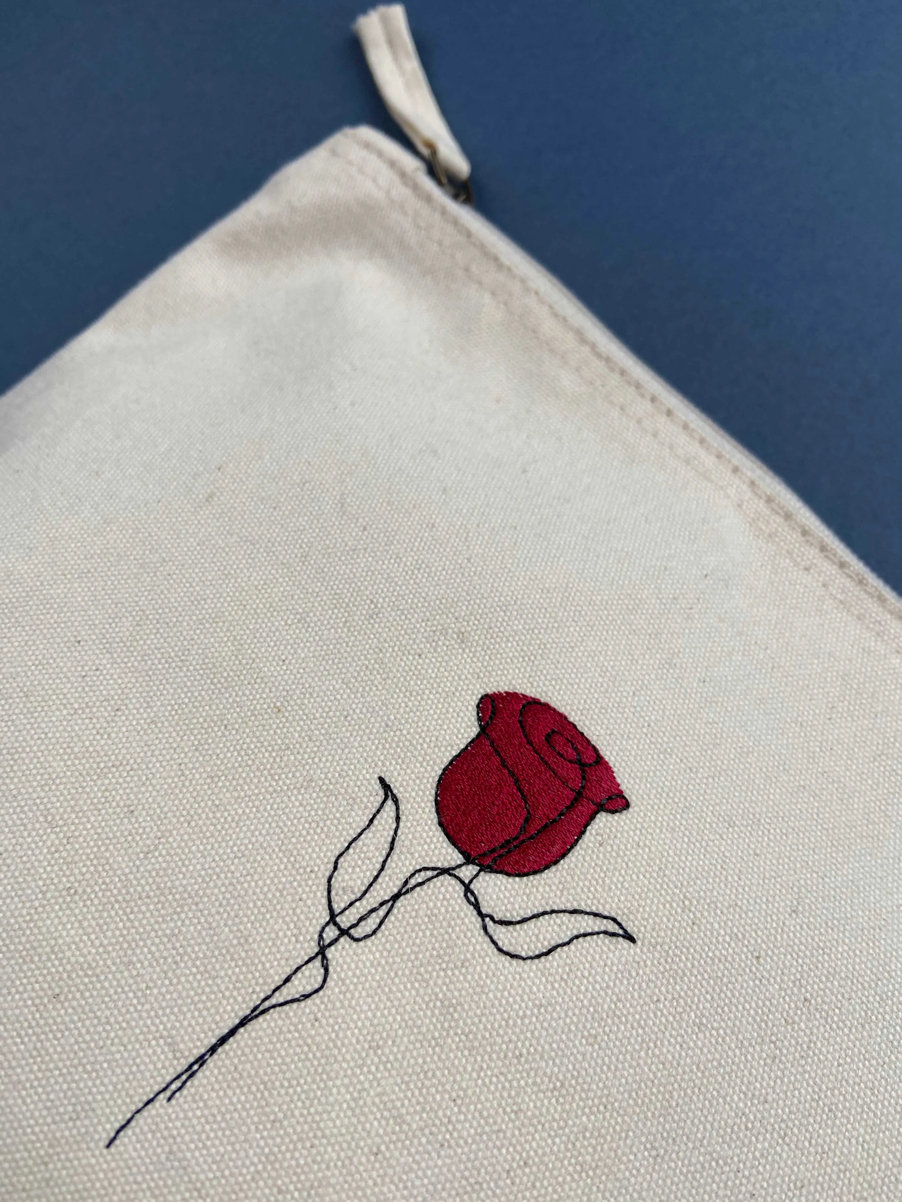 Rose Makeup Bag