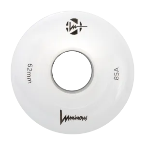 Ruedas para QUADS Slim Hub Luminous 62mm White