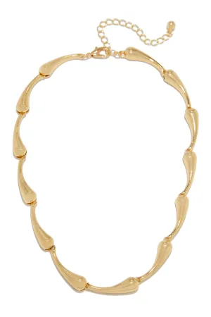 Sadia Unique Necklace - Gold