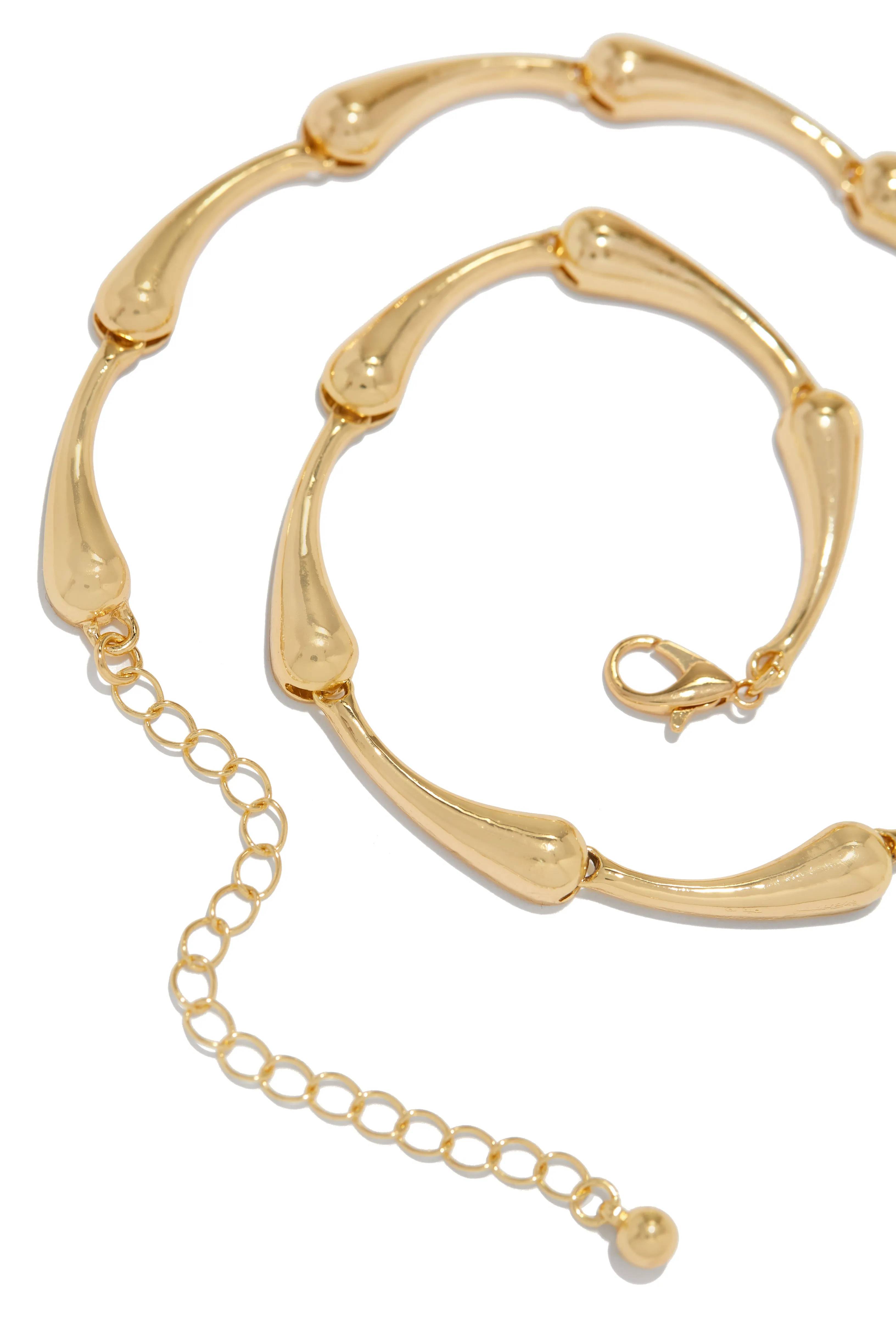 Sadia Unique Necklace - Gold