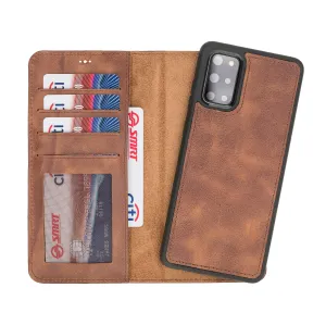 Samsung Galaxy S20 Plus Magnetic Detachable Leather Wallet Case