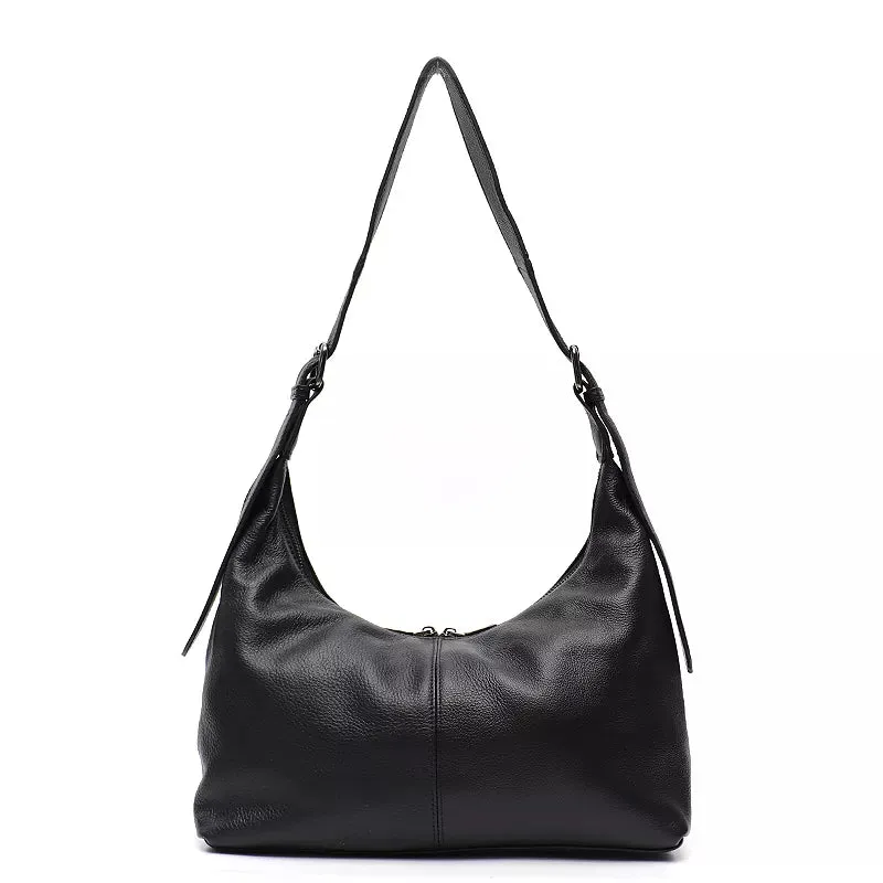 SC Luxury Women's Cowhide Crossbody Bag – 100% Genuine Leather Shoulder Purse for Daily Use
