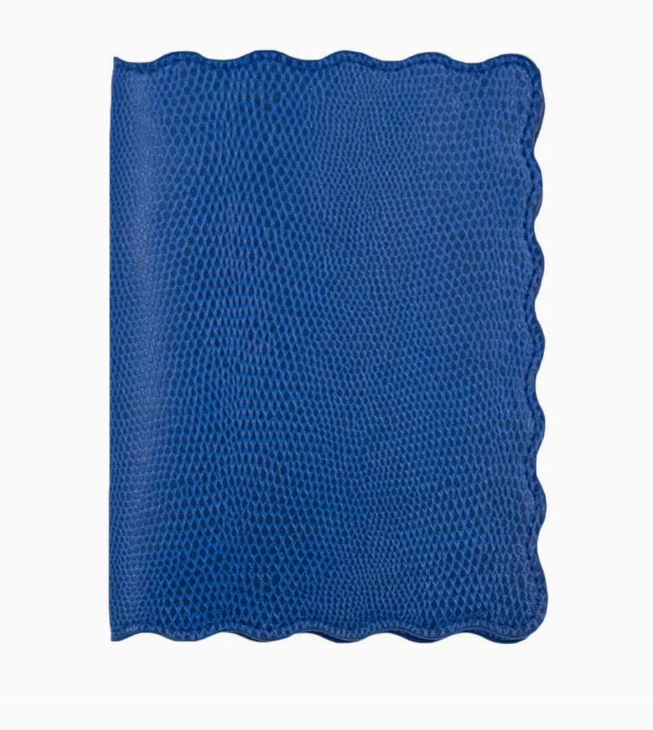 Scalloped Passport Holder