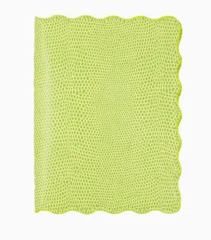 Scalloped Passport Holder