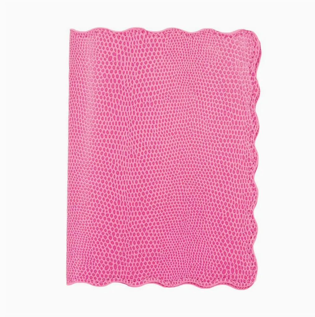 Scalloped Passport Holder