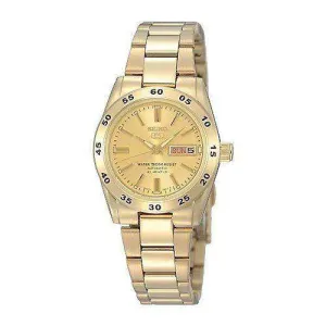 SEIKO SYMG44K1 Automatic Gold Stainless Steel Watch for Women